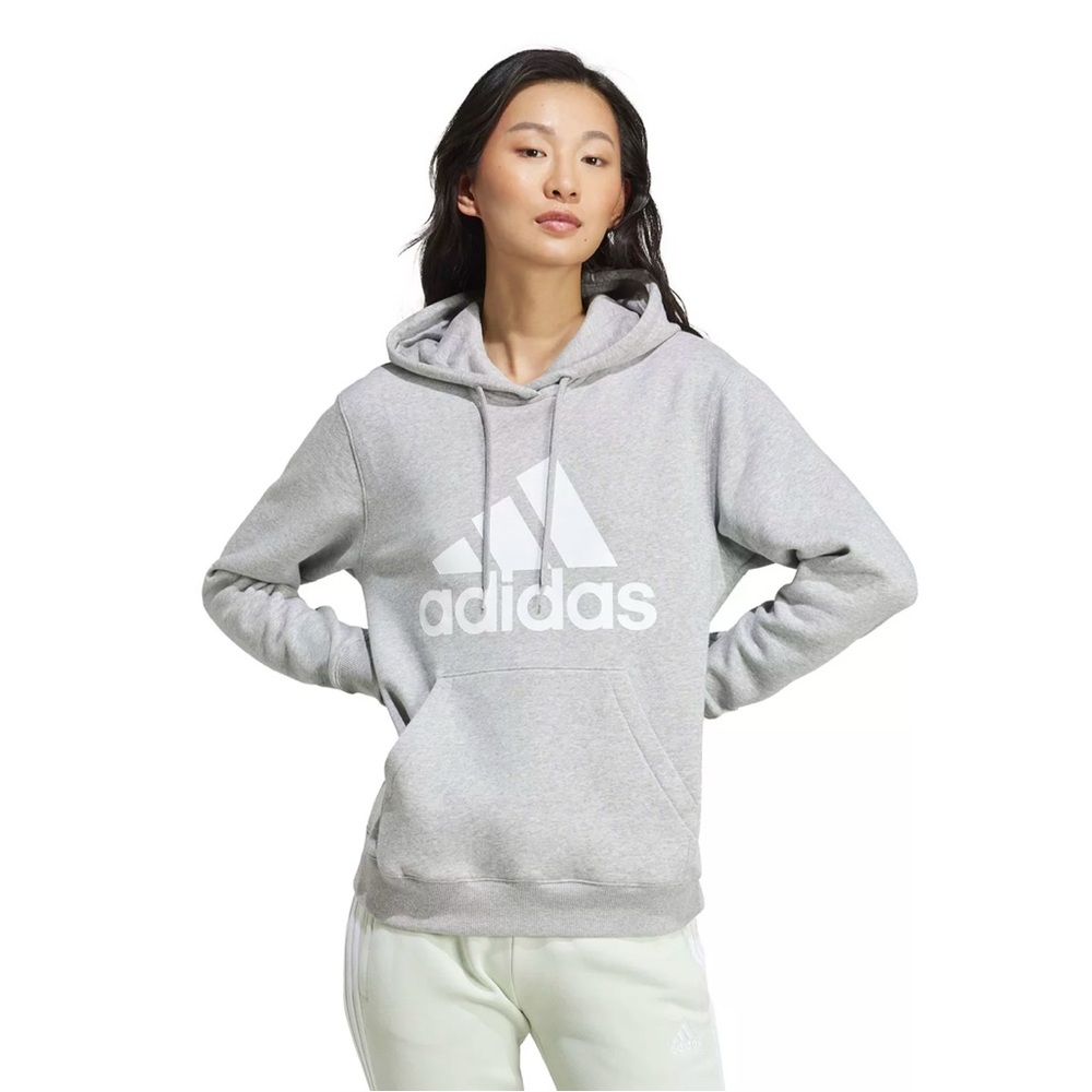 Adidas Women's Comfy Grey Hoodie